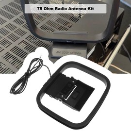 YINETTECH 1 Set AM FM Antenna Replacement Compatible with Denon Compatible with Pioneer Compatible with Marantz Radio Antenna Set Plastic