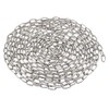 sourcing map Stainless Steel 304 Hardened Proof Coil Chain 5m