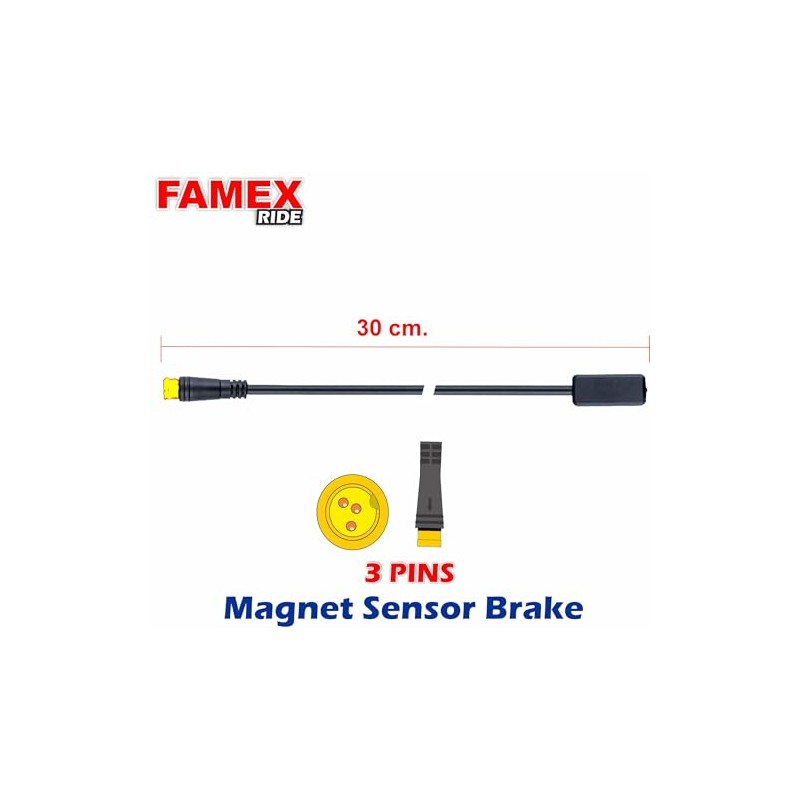 FAMEX RIDE® 3 pins Brake Sensor Magnet Electric Bicycle Hydraulic