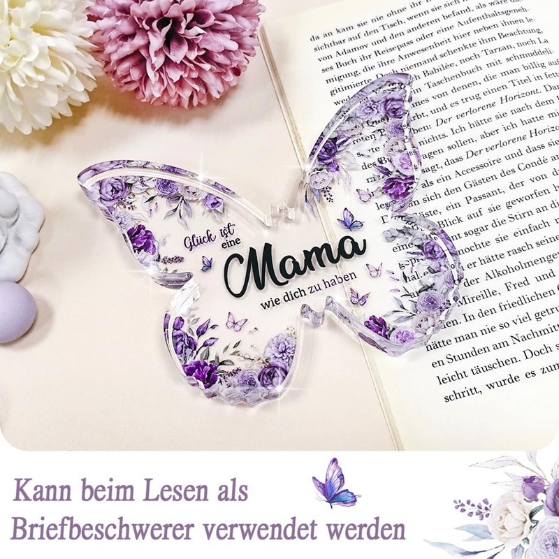 Butterfly Shaped Acrylic Plaque