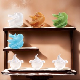 7 Pcs Jumping Spider Habitat Decoration Hermit Crab Supplies for Jumping Spide Hermit Crab Small Reptiles (Mini Nest and Mini Slide)