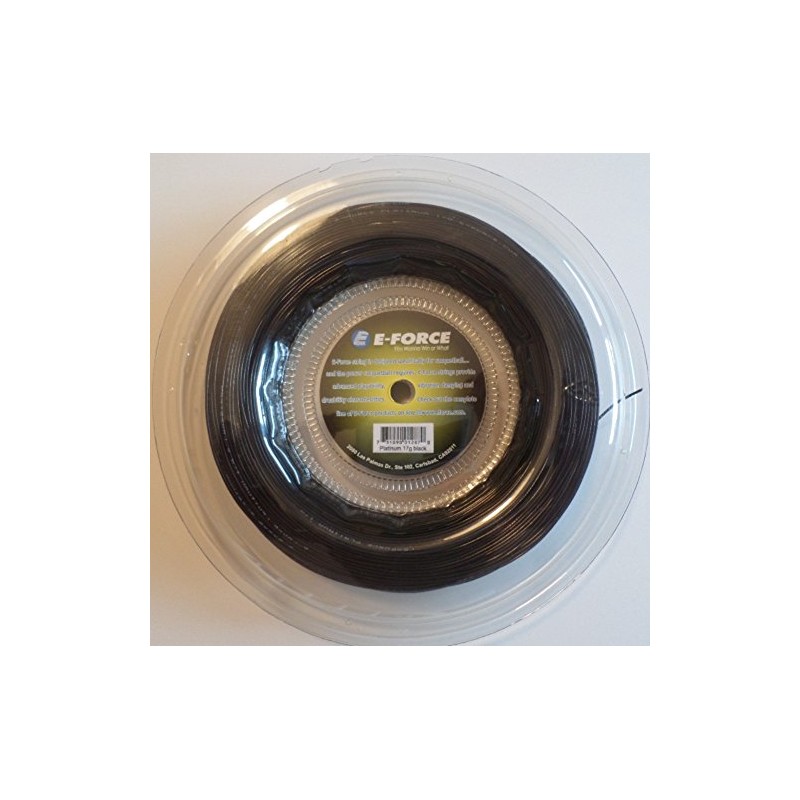 E-Force Platinum String, 17 gauge (660") (Black)