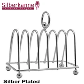 Toast Rack Classic B 14 cm Silver Pl. in Elegant and Sophisticated Design