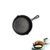 AISIBO 4 Inch Small Cast Iron Skillet, Pre Seasoned Mini