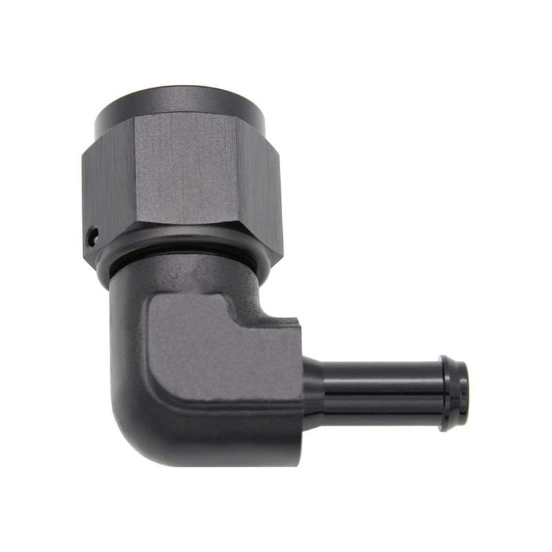 KRD PERFORMANCE Aluminum 90 Degree 8AN Female Swivel to 5/16"