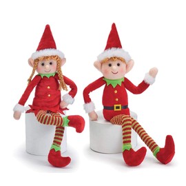 burton+BURTON Plush Christmas Elf (Boy & Girl)