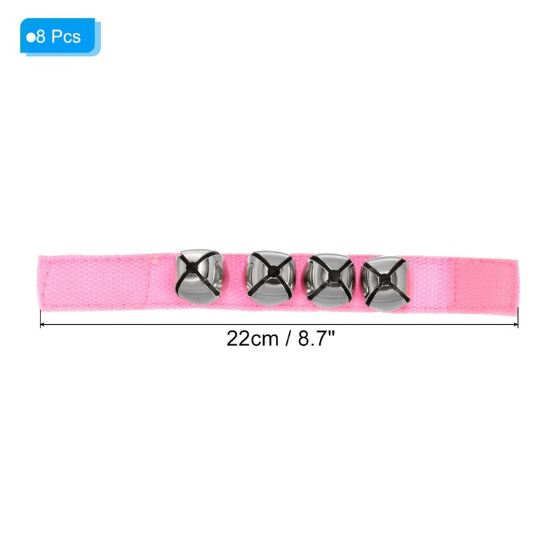 PATIKIL 8pcs Wrist Bells, Jingle Bells Ankle Bells Wrist Bells