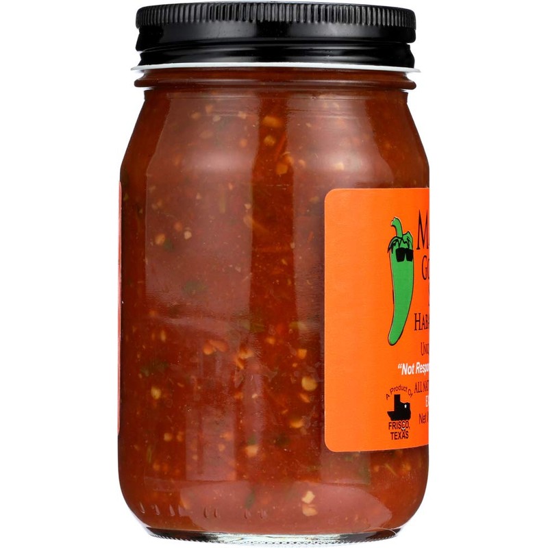 Mateo's Gourmet Salsa Habanero Hot, Extra Hot 16 Oz (Pack