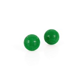 Magnetic Acupuncture Massage Balls, Set of 2, Diameter Approx. 32 mm, Green