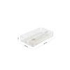 EL ORDEN DE LAS COSAS Servilletero Rectangular de Acrílico Transparente