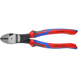 KNIPEX - KPX7402200 Tools - High Leverage Diagonal Cutters, Multi-Component (7402200) 8 inches