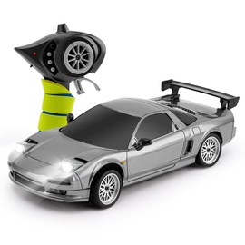 LDR/C 1/18 Drift Car NSX RC Car Drifting 2.4GHz Proportional Control Retractable Headlight with Gyro Car Toy