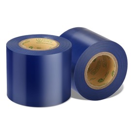 ZARBRE Electrical Tape Blue, 2 in X 33FT, UL Approved Industrial Grade Waterproof High Temperature Electrical Tape, Multipurpose Insulating Wire Wrapping (2 Packs)
