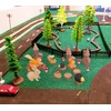 OrgMemory 42pcs Animal Trees, Mini Garden Accessories, Garden Fairy Figurines,