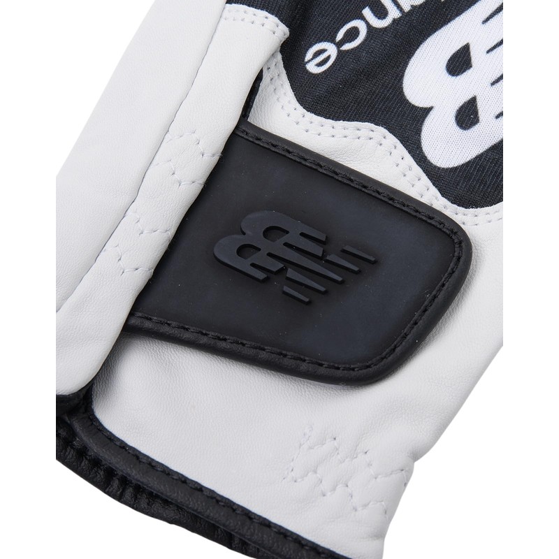 [ニューバランス] ゴルフ 継続定番商品 ユニセックス グローブ (合皮ファブリック・片手用) / 012-5985001 010_ブラック L