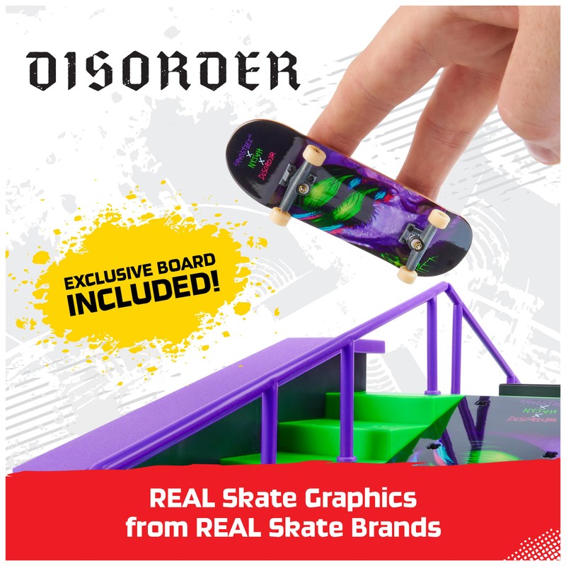 Tech Deck, Nyjah Rail Shredder Skatepark, X-Connect Park Creator, Set