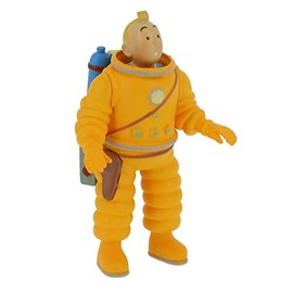 Moulinsart Collectible Figure Tintin in Astronaut 8 cm 42505 (2019)