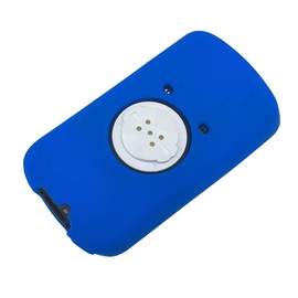 eachy.i Portable Electronic Device Cover for Garmin Edge 1030/1030 Plus, Blue Silicone Protective Case with Anti-Slip Design