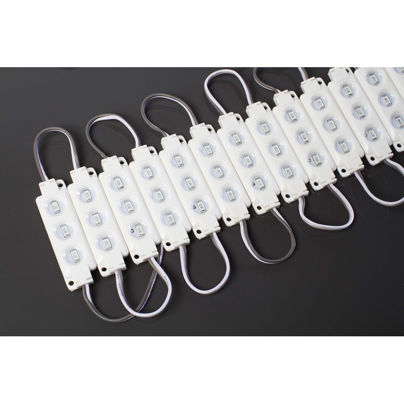 Storefront LED Light, 20ft Blue Windows Border Light for Retail