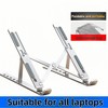 JUNEYE Laptop Stand Lap Desk, Ergonomic Foldable Computer Stand with