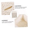 Ciieeo Woven Tissue Box Cover Rope Stylish Macrame Tissue Holder