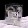 HXWEIYE 120LEDs Multicolor Photo Clips String Light, 40Ft Fairy Light