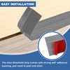 Vinyl Door Threshold Flooring Transition Strip Self Adhesive Carpet Edging