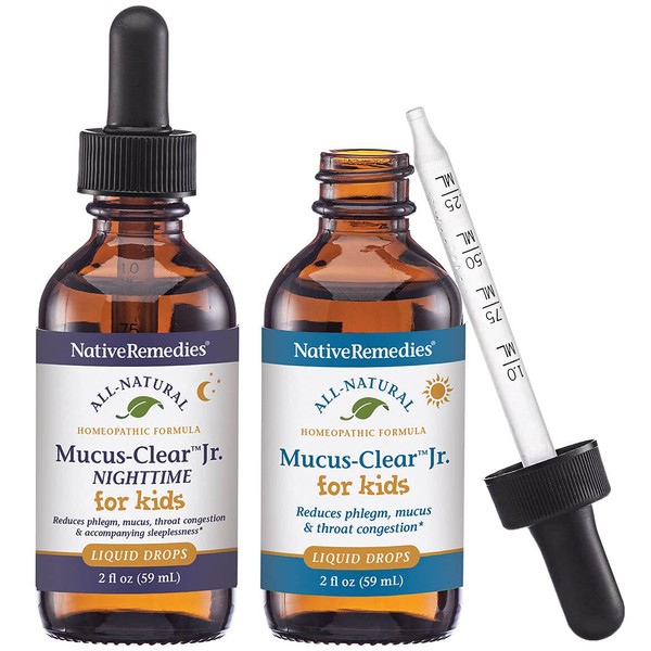Native Remedies Native Remedies Mucus-Clear Jr. ComboPack for 24 Hour