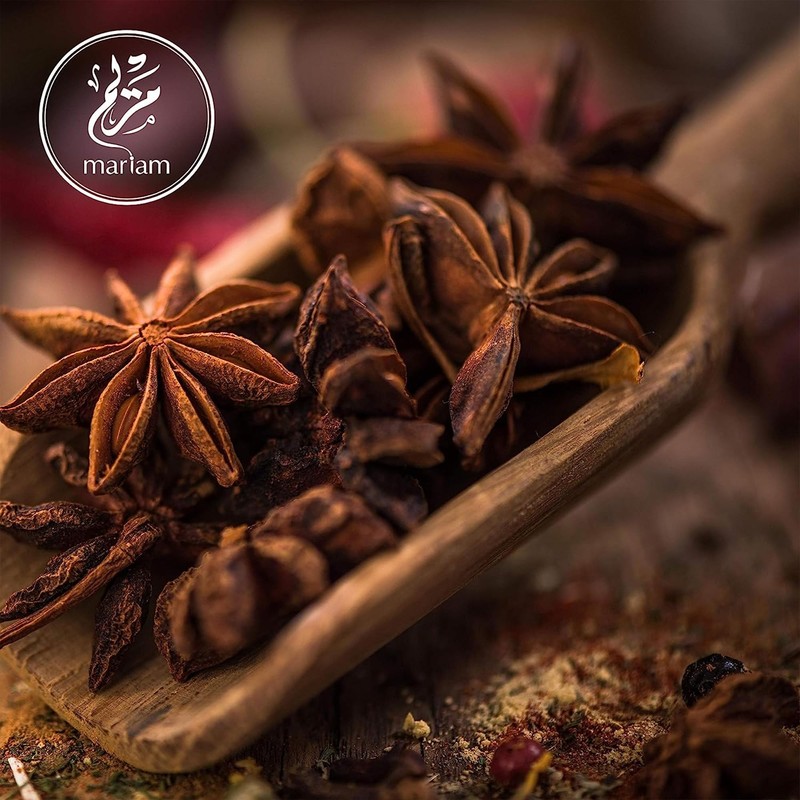 Premium Star Anise Whole 100g - by MariamPantry in Resealable