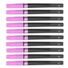 10 Pcs Paint Markers Purple Metal Texture Waterproof Glass Marker