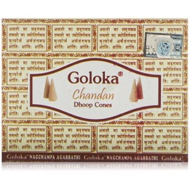 Goloka Chandan Incense Cones 10/count