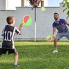 LGWJHCY 4PCS Toss and Catch Ball Set for Children, 2-in-1