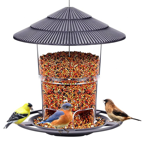 Hanging Bird House, Bird Feeder for Wild Birds, Bird Feeder