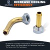V VELAMEIS Engine Coolant Radiator Line Quick Connector for Nissan