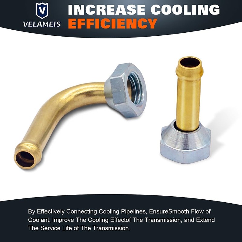 V VELAMEIS Engine Coolant Radiator Line Quick Connector for Nissan