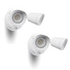 LUXFLY 2 Pack LED Flood Lights Outdoor, 16W 1900LM, IP65