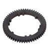 RC Gearbox Gear Black Smooth Rolling Increase Speed 57T Steel