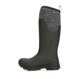 MUCK Women's Arctic Ice Tall Boot + Vibram Arctic Grip A.T., Black, Size 8(M)