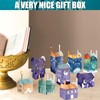 Ramadan Calendar for Filling, 30 Gift Boxes with Number Stickers,