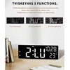 SonoYU Digital Alarm Clock, Bedside Desk Table Clock, Alarm Clock