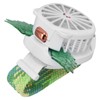Mini Watch Fan Angel Wing Design USB Charging Wireless Braided