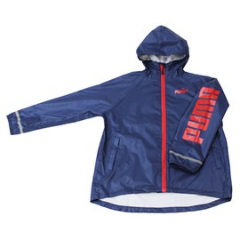 Puma PBS61ST Kids' Rain Suit, Navy, 51.2 inches (130 cm)