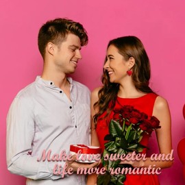 Red Heart Earrings for Women Small Heart Hoop Earrings Valentines Day Jewelry Valentines Day Gifts