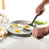 Farberware EcoAdvantage Ceramic Nonstick Griddle/Grill Pan, 11.25 Inch - Gray