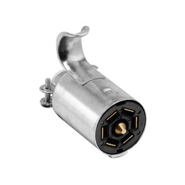 Bargman 50-57-007 7-Way Metal Connector - Trailer End