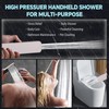 JFJIARUI 10 Inch Metal Rainfall Shower Head with Handheld Spray