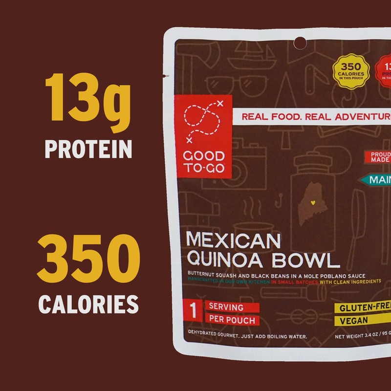 GOOD TO-GO Mexican Quinoa Bowl (Single Serving) | Camping &