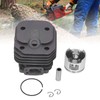 48mm Cylinder Piston Kit Cylinder Piston Circlip Set Garden Chainsaw