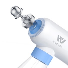 Mini Disinfection Fogger, Stainless Steel Nozzle, Better Grip Comfort, 6.1oz Cordless Electric Sanitizer Atomizer, Blue Light Nano Spray Gun for Place Cleaning/High-Touch Item Contactless Sanitization