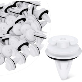 Oiieco Car Mounting Clips, Pack of 60 Universal Door Trim Clips, Bumper Attachment, Door Trim Clips Made of Plastic, Ideal for Car Interior Trim
